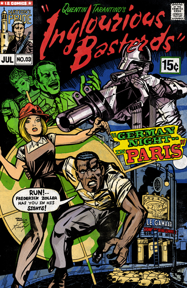 Illustration for article titled In an Alternate Universe, Inglouirous Basterds is Already a Comic